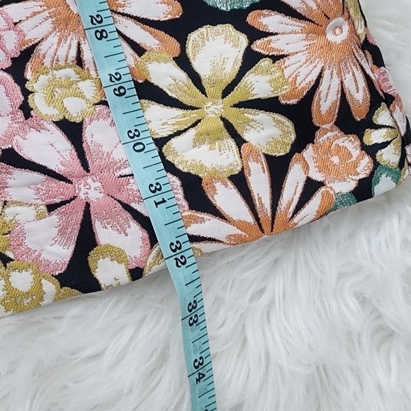 Banana Republic Floral Jacquard Sleeveless Mini Dress With Pockets. Size 4P. New - Picture 7 of 9